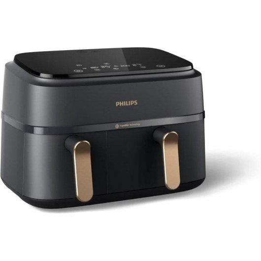 Airfryer Philips Serie 3000 NA352/00 Dubbele Mand 9L 2750W XL