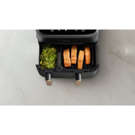 Airfryer Philips Serie 3000 NA352/00 Dubbele Mand 9L 2750W XL