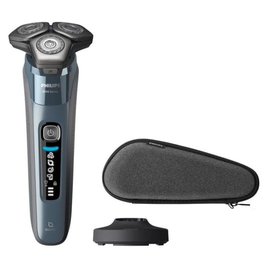 Rasoio Elettrico Viso Philips Shaver Series 8000 S8692/35 Senza Filo 50min Funzionamento a Umido 3 Testine Ricarica Rapida