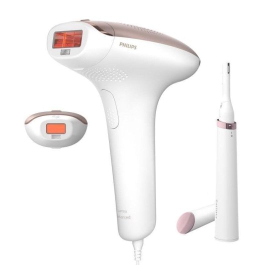 Depiladora Philips Lumea Advanced BRI921/00 IPL Sensor Tono de Pele 4 cm² Rosa Branco