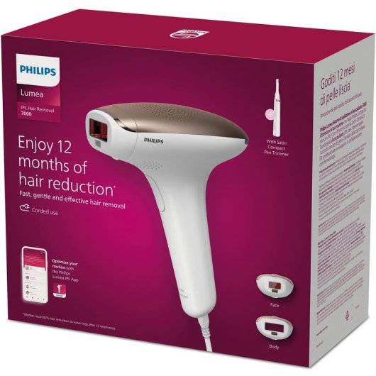 Depiladora Luz Pulsada IPL Philips Lumea Advanced BRI921/00 5 Níveis 1 Cabeça