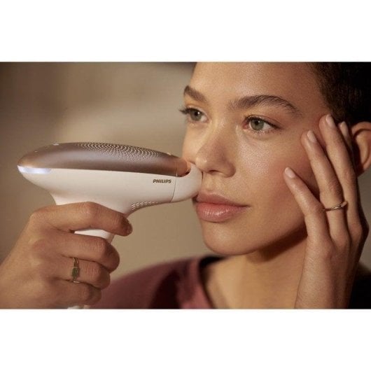 Depilator Philips Lumea Advanced BRI921/00 IPL Rosa Weiß Hauttyperkennung