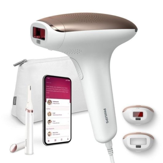 Épilateur Lumière Pulsée Philips Lumea Advanced BRI921/00 Détecteur Peau