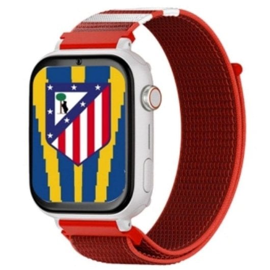 SaveFamily SaveWatch Plus 4G GPS 47mm FullHD Weiß Rot IP67 Gesichtserkennung SOS