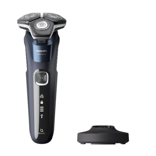 Elektrorasierer Philips Shaver Series 5000 S5885/25 Kabellos 60min Nass- und Trockenrasur 3 Scherköpfe Schnellladung