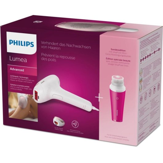 Epilatore Luce Pulsata IPL Philips Lumea Advanced BRI924/00 15min Viso