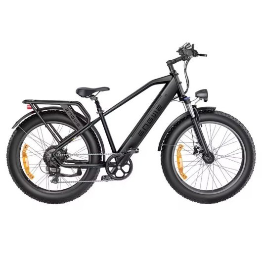 Engwe E26 Bicicleta Eléctrica, Motor De 250w, Batería De 48v 16ah, Neumáticos De 26pulgadas, Gris