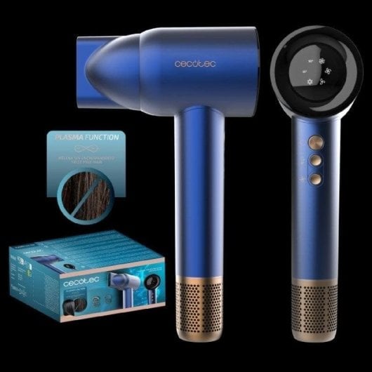 Cecotec IoniCare RockStar Nano IonTech Blue Secador De Pelo 2400W
