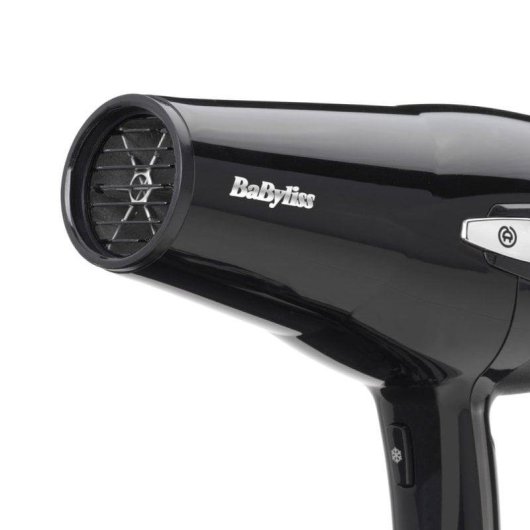 Secador de Cabelo Iónico com Difusor BaByliss D374DE 2000W 3 Temperaturas 2 Velocidades Preto