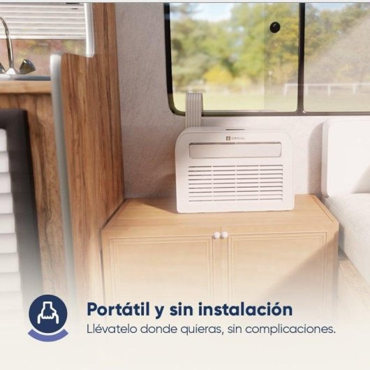 Ar Condicionado Portátil Origial Airfeel Caravan 700 2.800 BTU R290 Silencioso Desumidificador