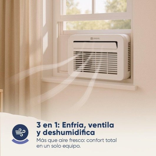 Ar Condicionado Portátil Origial Airfeel Caravan 700 2.800 BTU R290 Silencioso Desumidificador