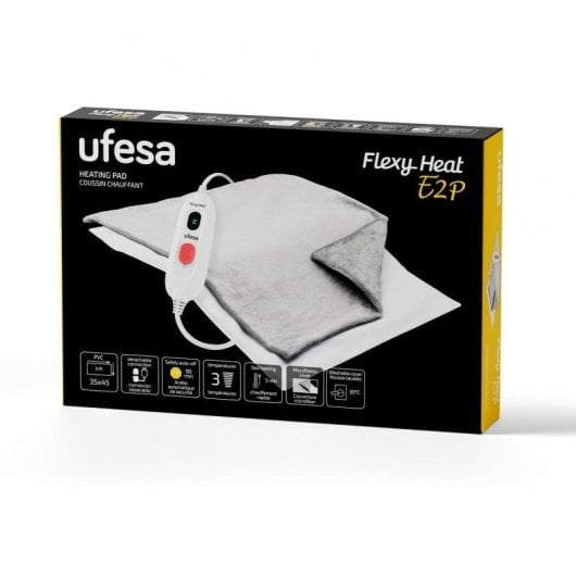 Manta électrique Ufesa Flexy Heat E2P 110W 45x35cm 3 niveaux PVC textile