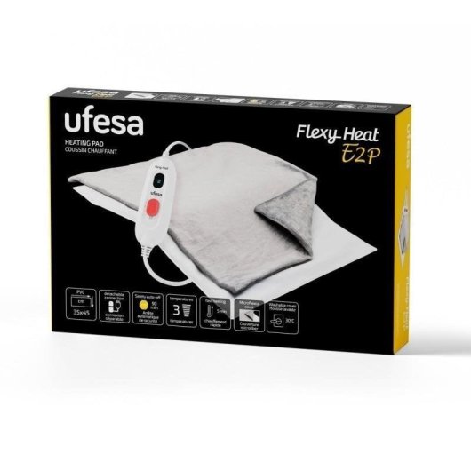 Piastra Elettrica Ufesa Flexy Heat E2P 110W 45x35 cm Grigio/Bianco