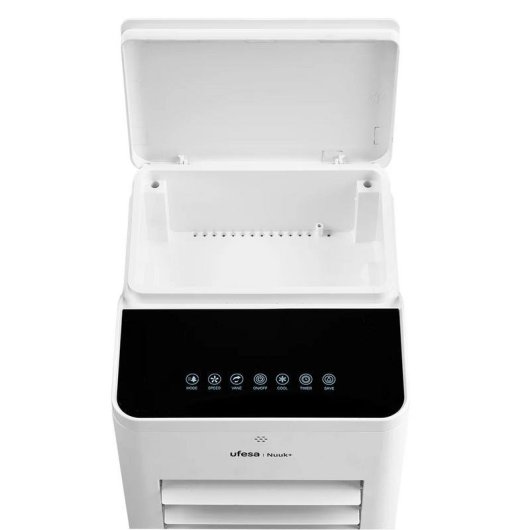 Climatizador Evaporativo Ufesa Nuuk+ 6L Blanco Panel Táctil