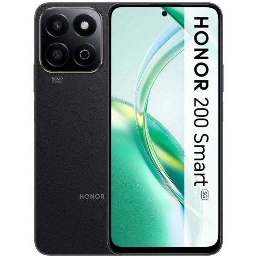 HONOR 200 Smart 5G 4GB 256GB 6.8" Negro