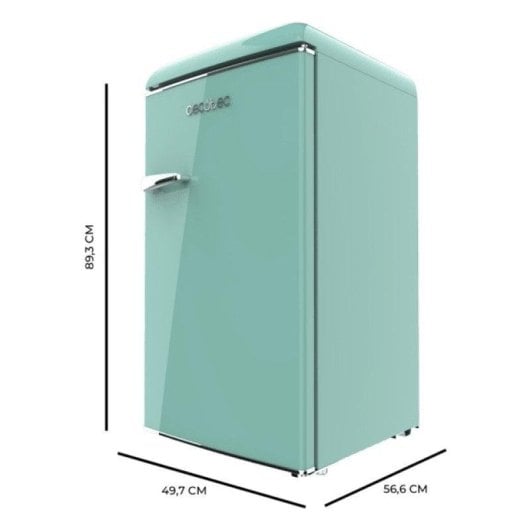 Frigorífico Mini Cecotec Bolero CoolMarket TT Origin 95 Defrost 89cm 95L E Verde