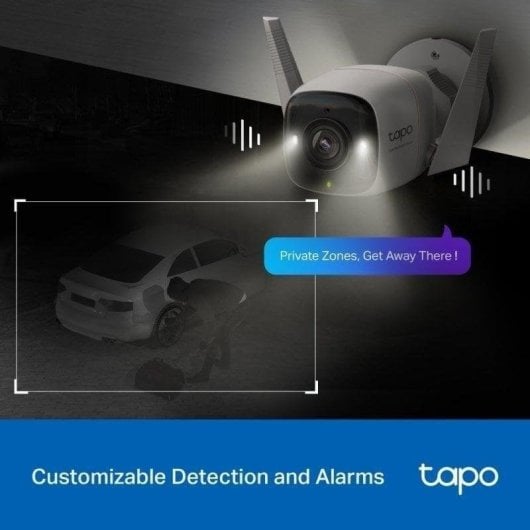 Câmera de vigilância TP-Link Tapo C325WB 2K Visão Noturna Interno e Externo Detecção IA Alarme