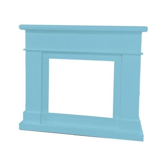Cheminée Électrique Sined Lipari Cadre MDF Sol Turquoise