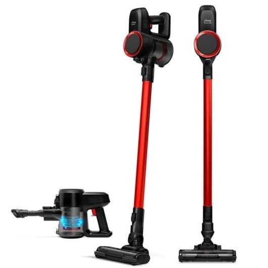 Aspirador sem Fio Ufesa Kalahari 22.2V Autonomia 40min Capacidade 0,8L Acessórios