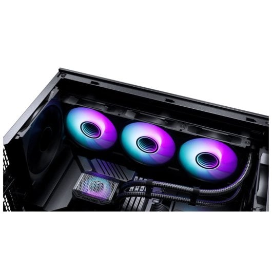 Phanteks Glacier One Refrigeración Líquida Para Cpu  360m25 G2 Aio RGB PWM RGB 120mm M25 G2 Negro