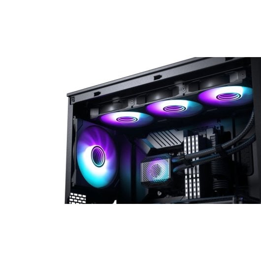 Phanteks Glacier One Refrigeración Líquida Para Cpu  360m25 G2 Aio RGB PWM RGB 120mm M25 G2 Negro