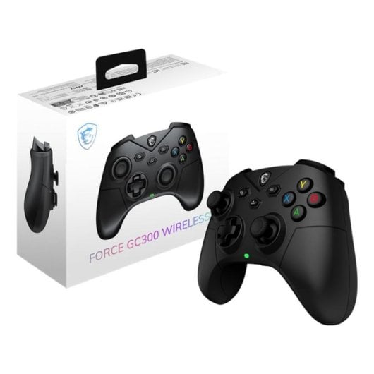 Gamepad MSI FORCE GC300 WIRELESS Schwarz 2 m USB 2.0 Wireless PC