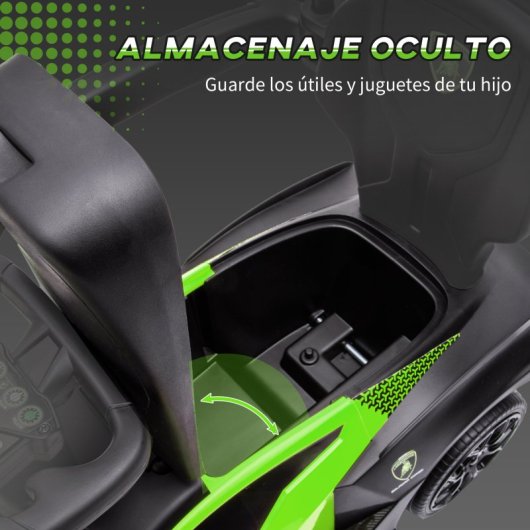 Aiyaplay Carro de Passeio 2-em-1 Lamborghini Verde 12-36 Meses