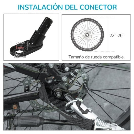 Pawhut Reboque Bicicleta Cães Dobrável 2 Em 1 Com Pega Ajustável 40 Kg Azul