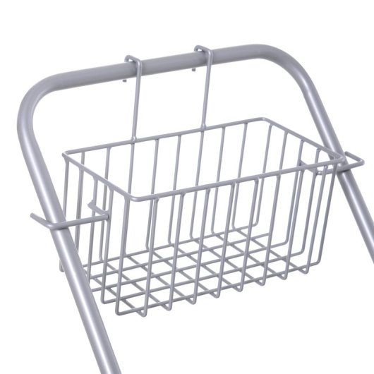 Homcom Carro De Limpeza Profissional Balde Extraível De 25 L 72x49,5x95 Cm Azul