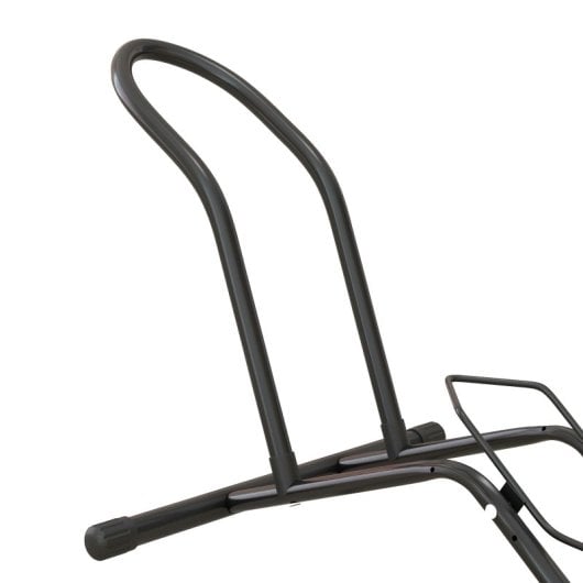 Sportnow Aparcamiento Para Bicicletas De Acero 59x41x38 Cm Negro