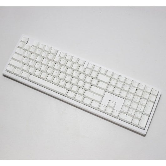 Ducky Zero 6108 Teclado Mecánico 100% Pure White Rgb Tri-mode Connect Mx2a-brown (es)