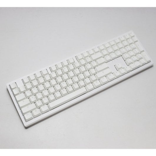 Ducky Zero 6108 Teclado Mecánico 100% Pure White Rgb Tri-mode Connect Mx2a-brown (es)