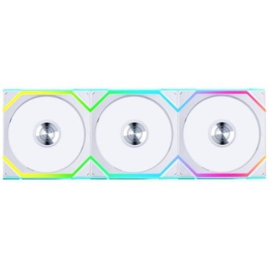Ventilador Lian Li UNI FAN SL Wireless 120 Reverse Blade Blanco PWM RGB Kit 3x120 mm