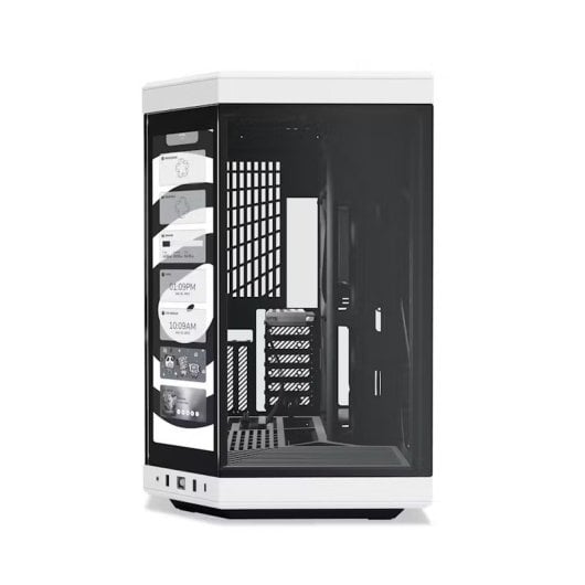 Hyte Y70 Touch Atx Case Verre Trempé Noir/blanc