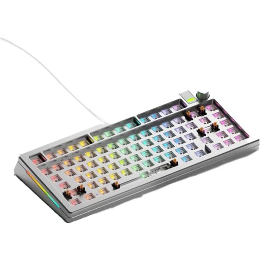 Glorious Gmmk 3 Pro Barebone 75% Silver (us)