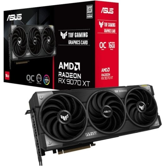 Scheda grafica ASUS TUF Gaming AMD Radeon RX 9070 XT OC da 16 GB GDDR6 FSR 4