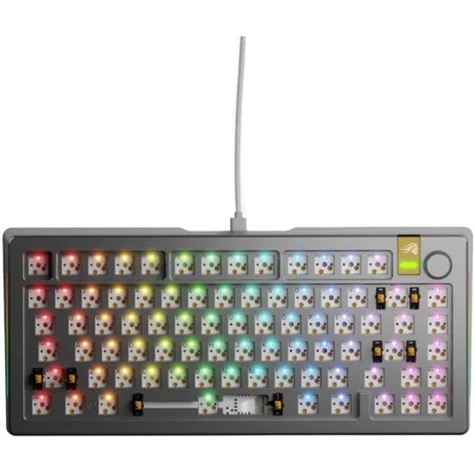Glorious Gmmk 3 Pro He Barebone 75% Argent (us)