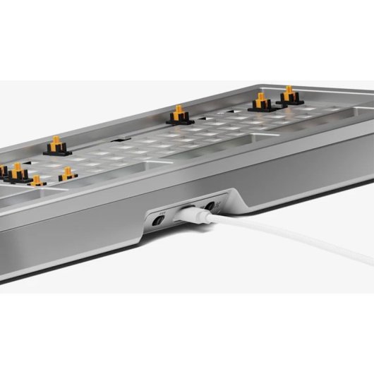 Clavier Glorious GMMK 3 Pro Barebone 100% Hot-Swap Silver US