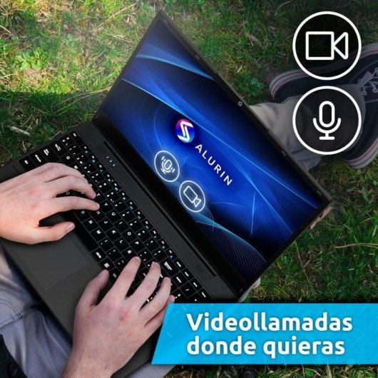 Portátil Alurin Flex Advance 15.6" AMD Ryzen 7 5825U 32GB 1TB SSD Vega 8 Sem SO