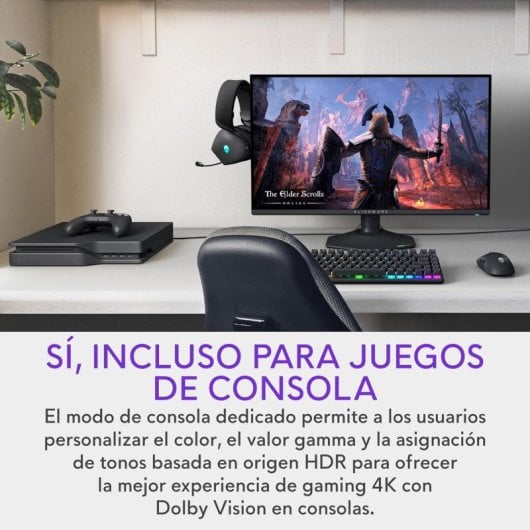 Dell Alienware AW2725QF 27" LED IPS UltraHD 4K 180Hz Altura Ajustable HDR 600 G-SYNC Compatible