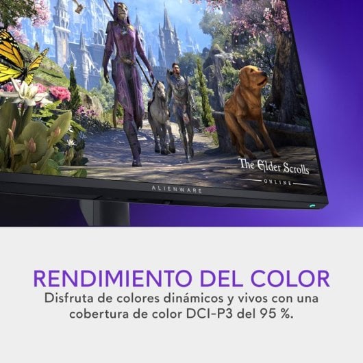 Dell Alienware AW2725QF 27" LED IPS UltraHD 4K 180Hz Altura Ajustable HDR 600 G-SYNC Compatible