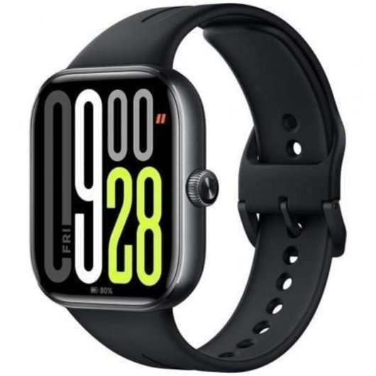 Xiaomi Redmi Watch 5 Bluetooth GPS 47,5mm AMOLED Noir Étanche 5 ATM Pulsomètre SpO2