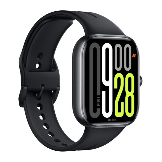 Xiaomi Redmi Watch 5 Bluetooth GPS 47,5mm AMOLED Noir Étanche 5 ATM Pulsomètre SpO2