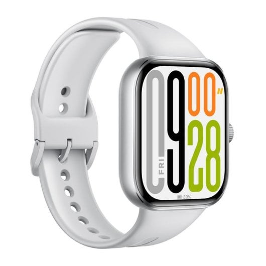Xiaomi Redmi Watch 5 Bluetooth GPS 47.5mm AMOLED Argento Resistenza Acqua 5ATM SpO2 Cardiofrequenzimetro