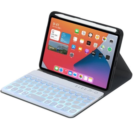 Royal Bailey Hy006d Capa Com Bluetooth Teclado Para Ipad Mini 6 Preta