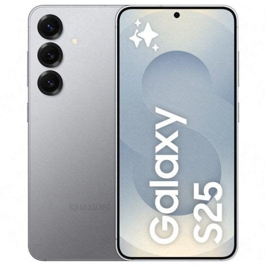 Samsung Galaxy S25 5G 12GB Ecrã Dynamic AMOLED 2X 128GB 6,2'' Prateado