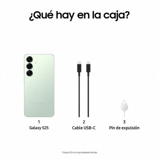 Samsung Galaxy S25 5G Menthe 12Go 512Go 6,2" Écran AMOLED