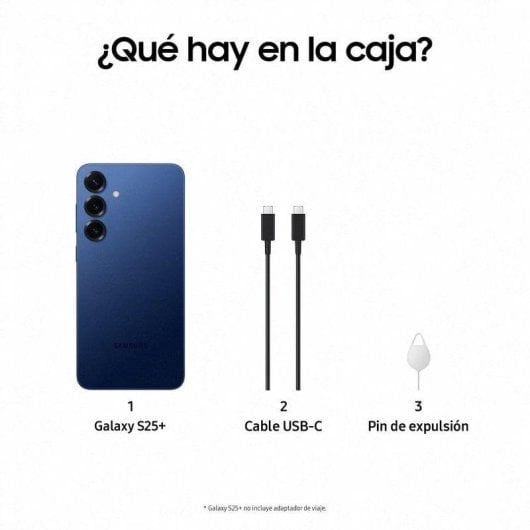 Samsung Galaxy S25 Plus 5G 12GB 256GB 6.7" Azul Marino