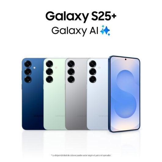 Samsung Galaxy S25 Plus Smartphone con IA Almacenamiento 512GB Batería 4.900mAh Gris