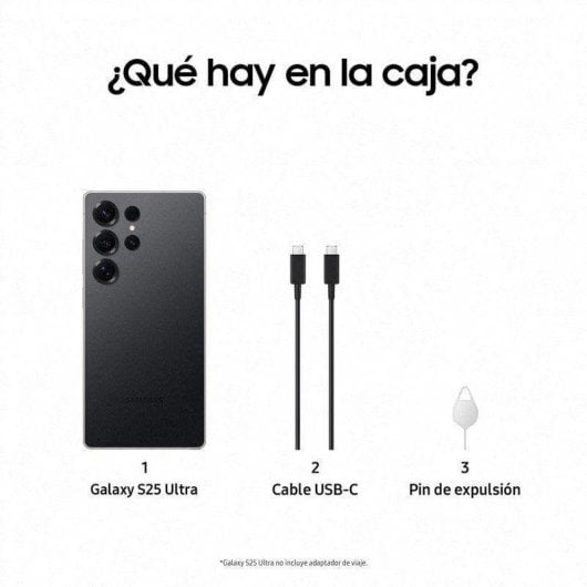 Samsung Galaxy S25 Ultra 5G 12GB 256GB 6.9" Noir Titane